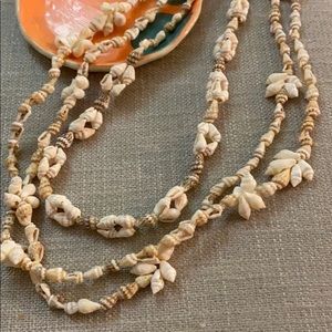 Beachy shell necklaces bundle